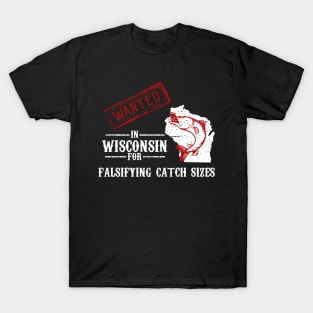 Wisconsin Fishing Lover T-Shirt